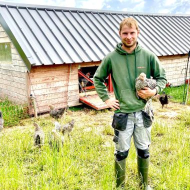 La poule qui roule